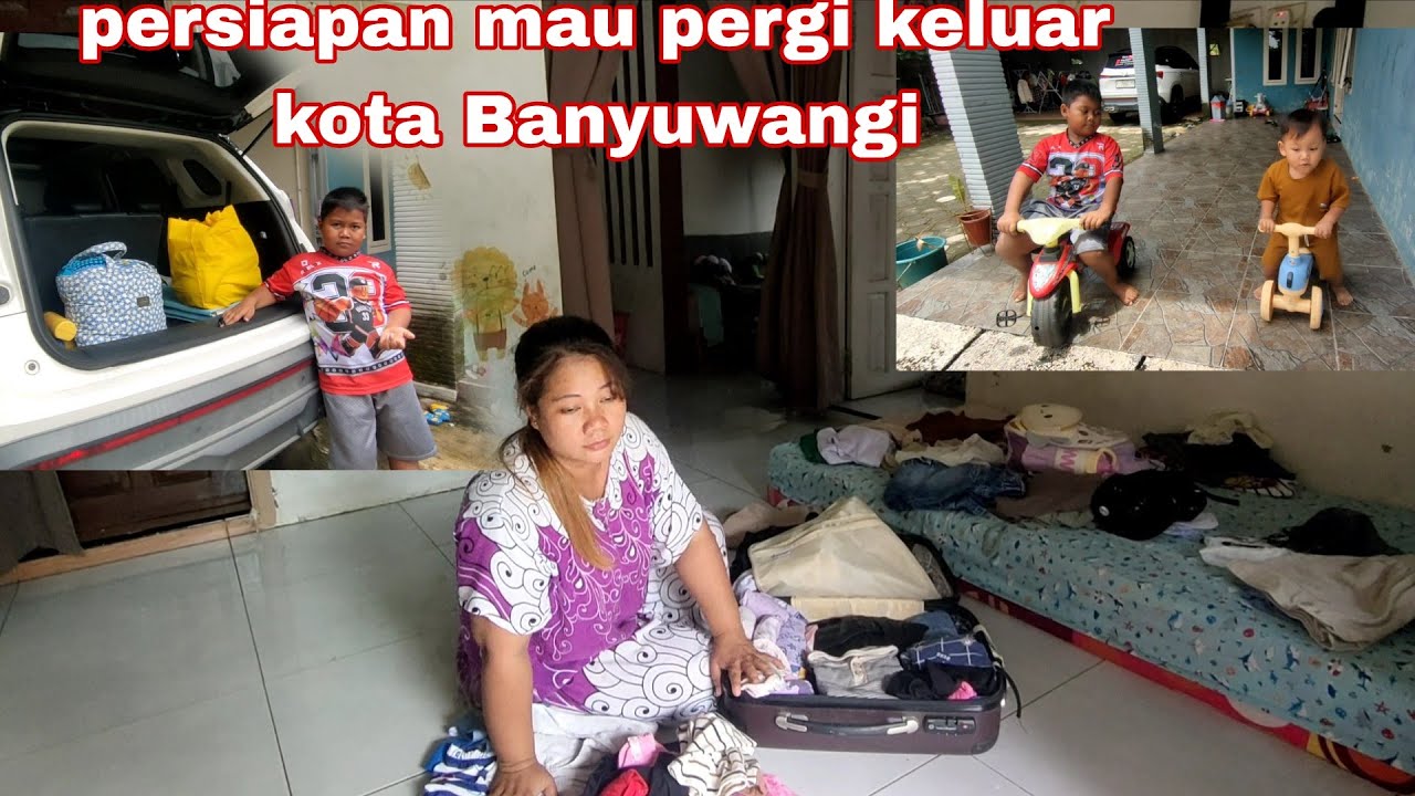 Siap siap mau perjalanan jauh keluar Banyuwangi 