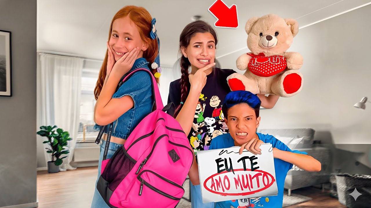 ESPIONAMOS A MOCHILA DA SUSU E DESCOBRIMOS UM SEGREDO! *ela ficou brava😡