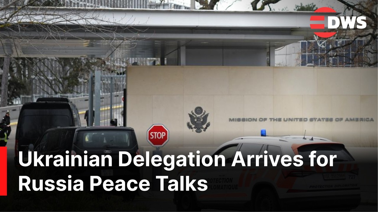 BREAKING: Ukrainian Officials Arrive for Two Days of Peace Negotiations with Russia and U.S. | AC1N