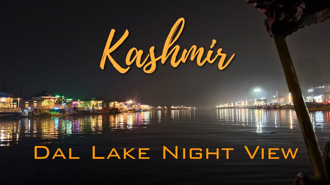 Dal Lake Night Boat Ride | Golden Lake Srinagar | Shikara, Lights & Stillness #dallake