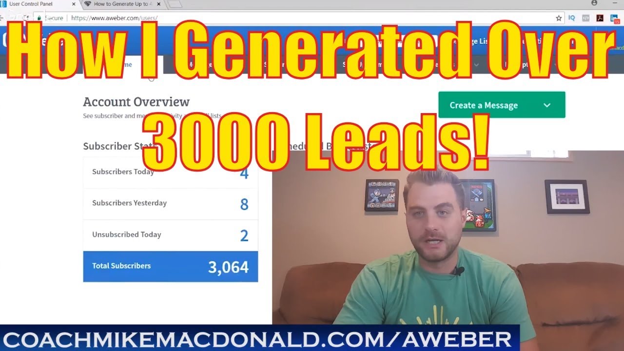 Aweber Review - How To Generate Leads and Sales on Autopilot