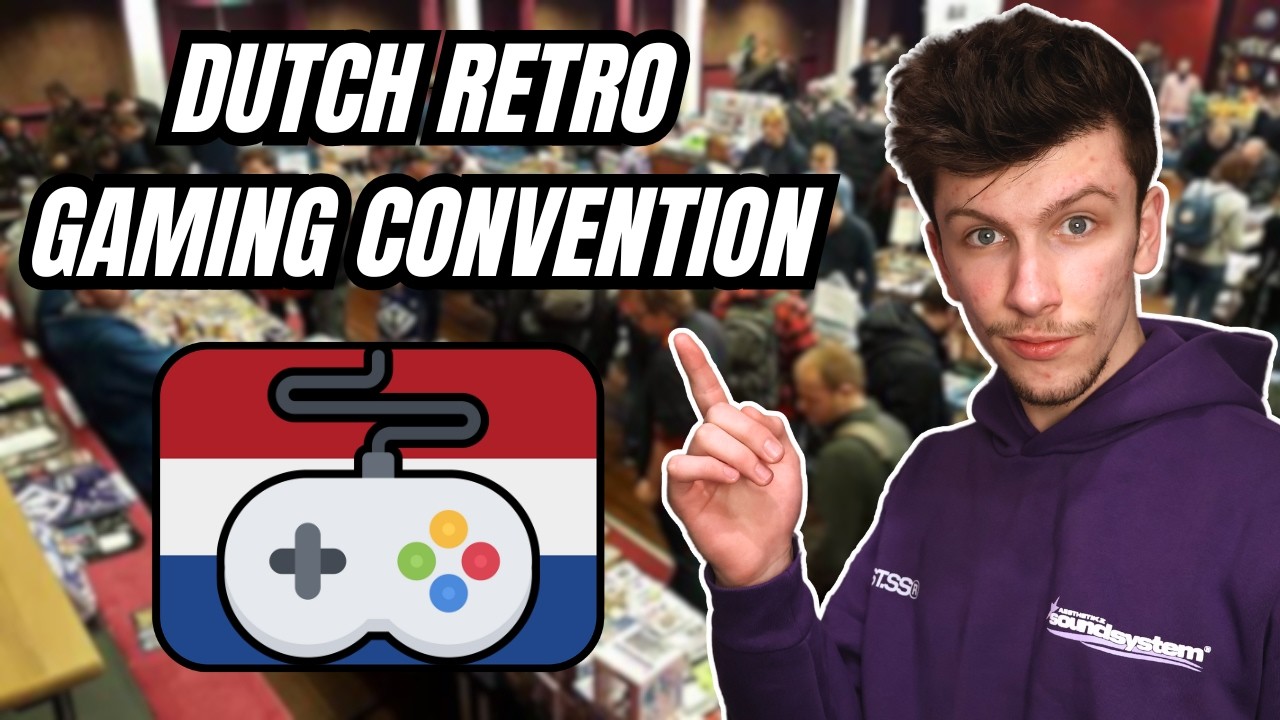 I Went to a Dutch RETRO GAMING CONVENTION (and it was awesome!)