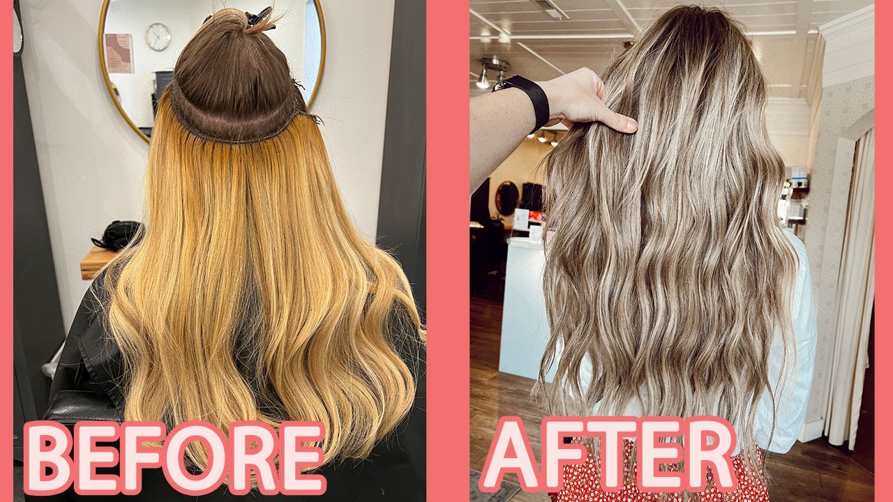 My HAIR was ORANGE!!!!!! Hair BEFORE and AFTER