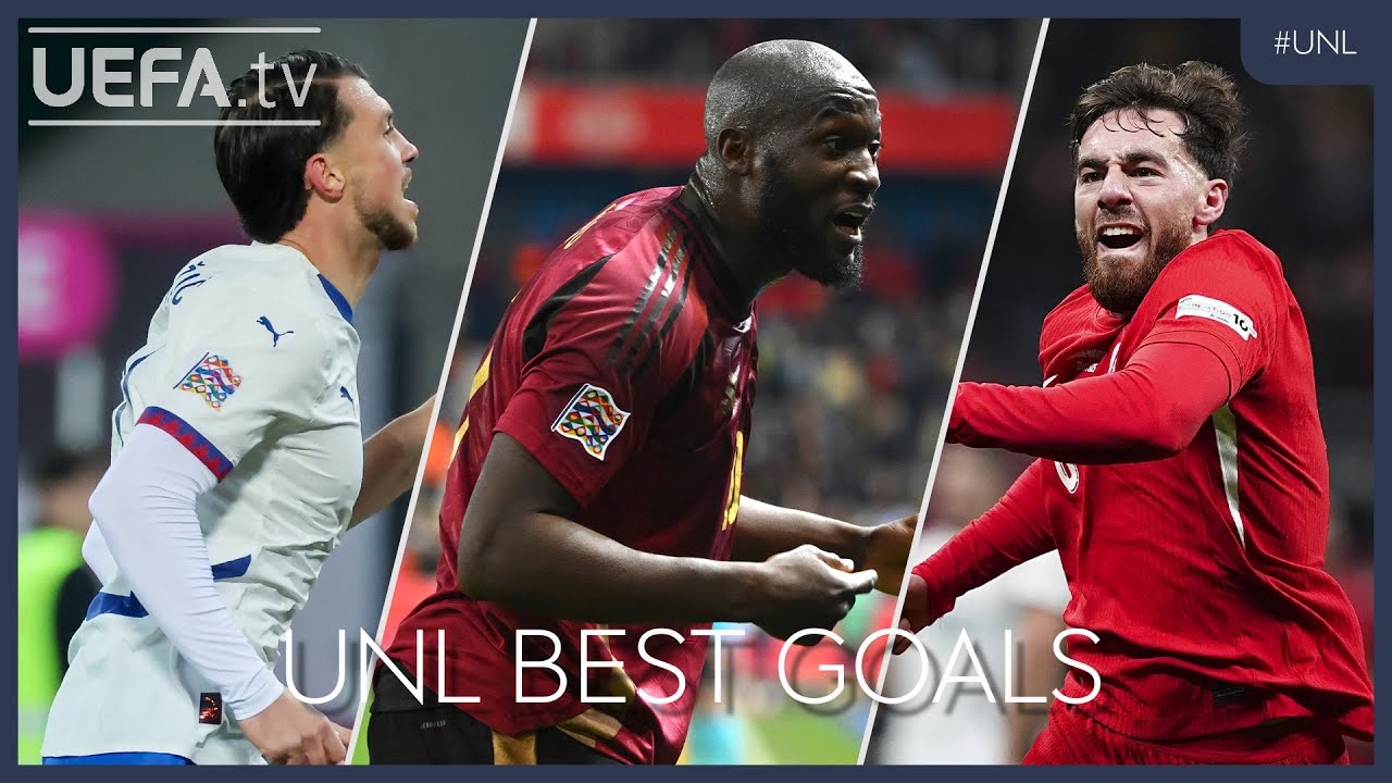 SAMARDŽIĆ, LUKAKU, KÖKÇÜ | GREAT Nations League Goals Play-Offs