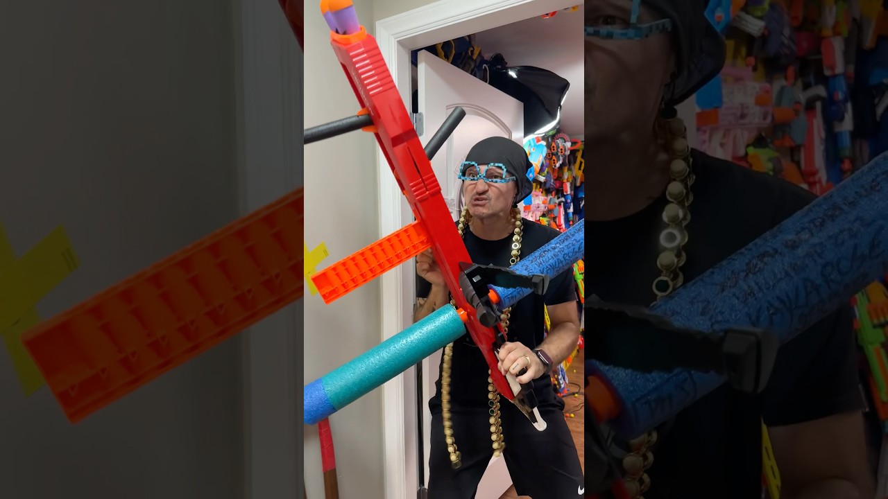 НУБ перезаряжает NERF &mdash; Accustrike!