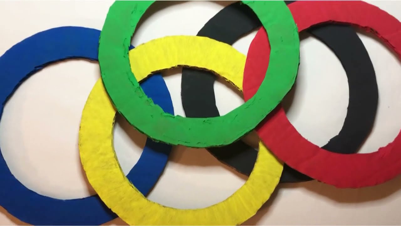 How to make Cardboard WallMate | Paper Wall Hanging ||  Olympic 2020 Wall Hanging