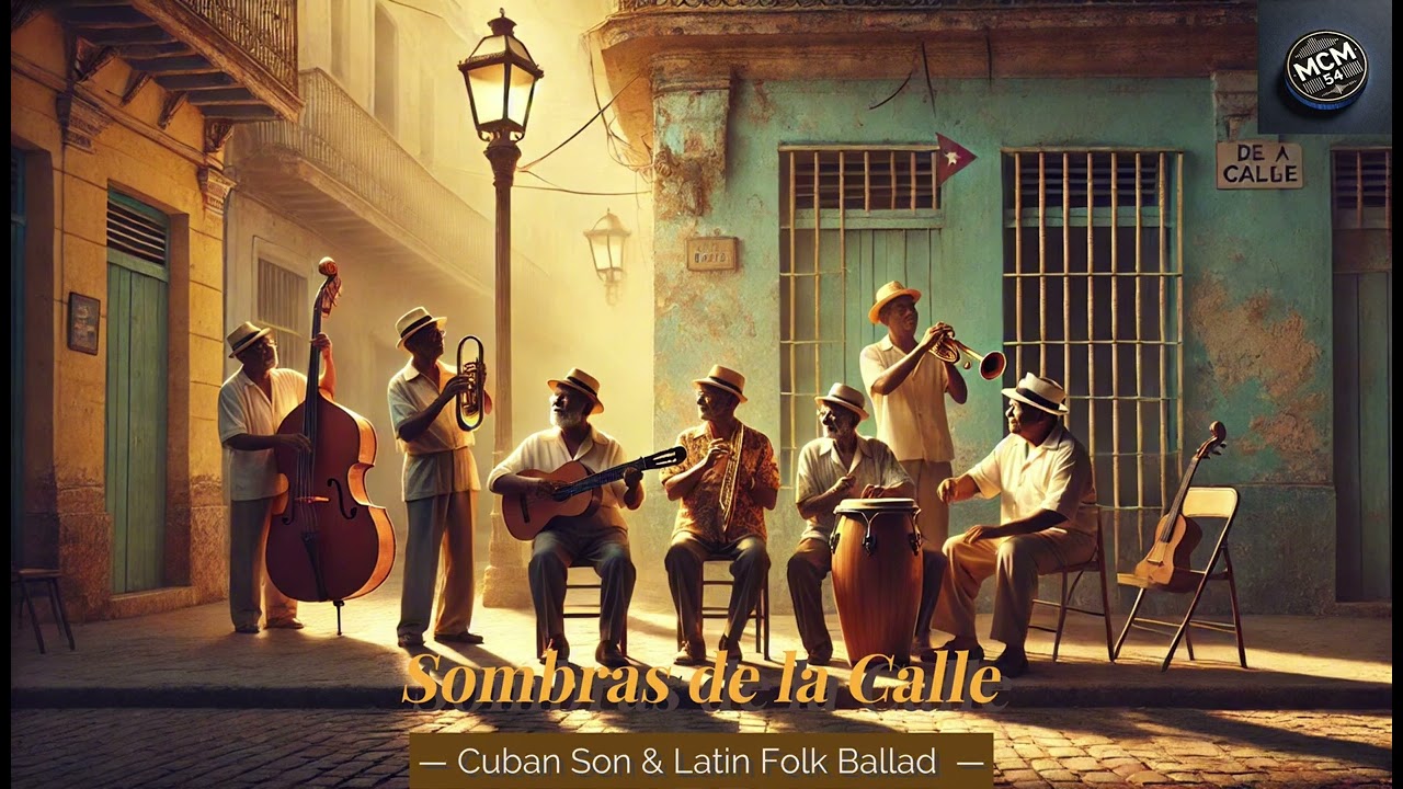 Sombras de la Calle (No Copyright, AI) – Cuban Son & Latin Folk Ballad