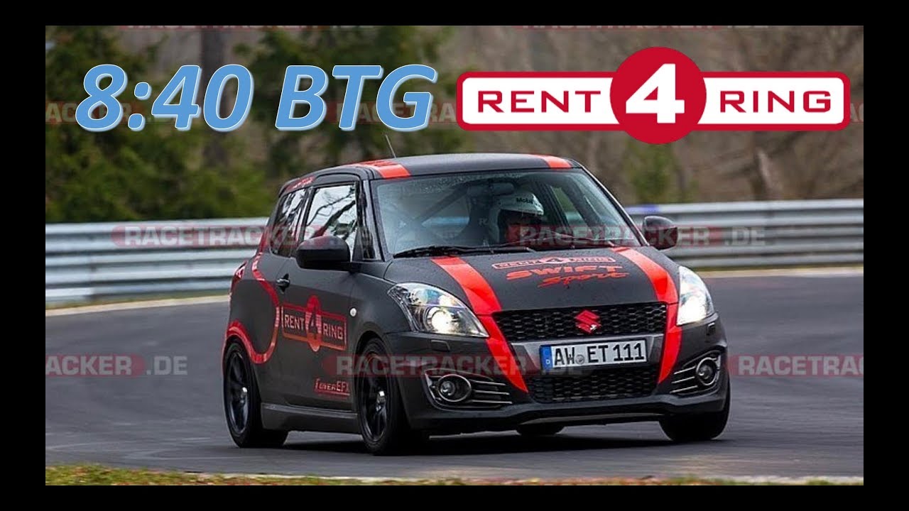 Suzuki Swift Sport 136HP - Nurburgring - 8:40 BTG - Mars 2019