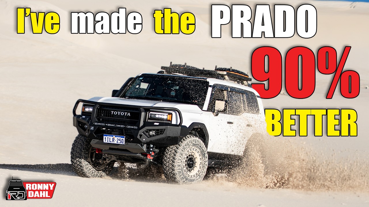 250 PRADO has been MODIFIED and PUT to the TEST