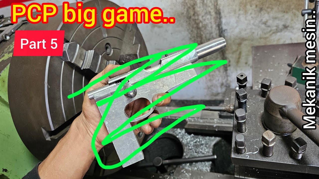 Making trigger PCP big game with e lathe