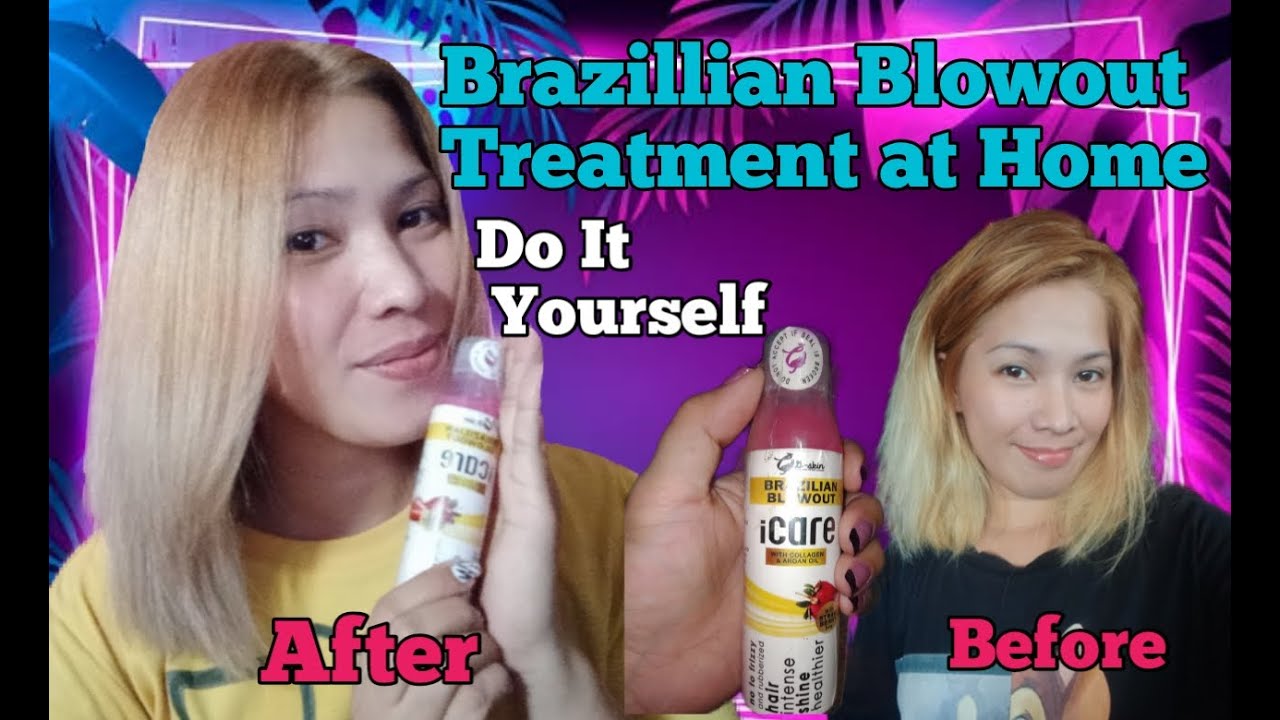 DIY Brazillian Blowout at Home || ICare Hair Treatment || YennyHeArts