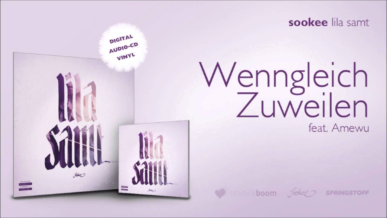 Sookee - Wenngleich Zuweilen (feat. Amewu)