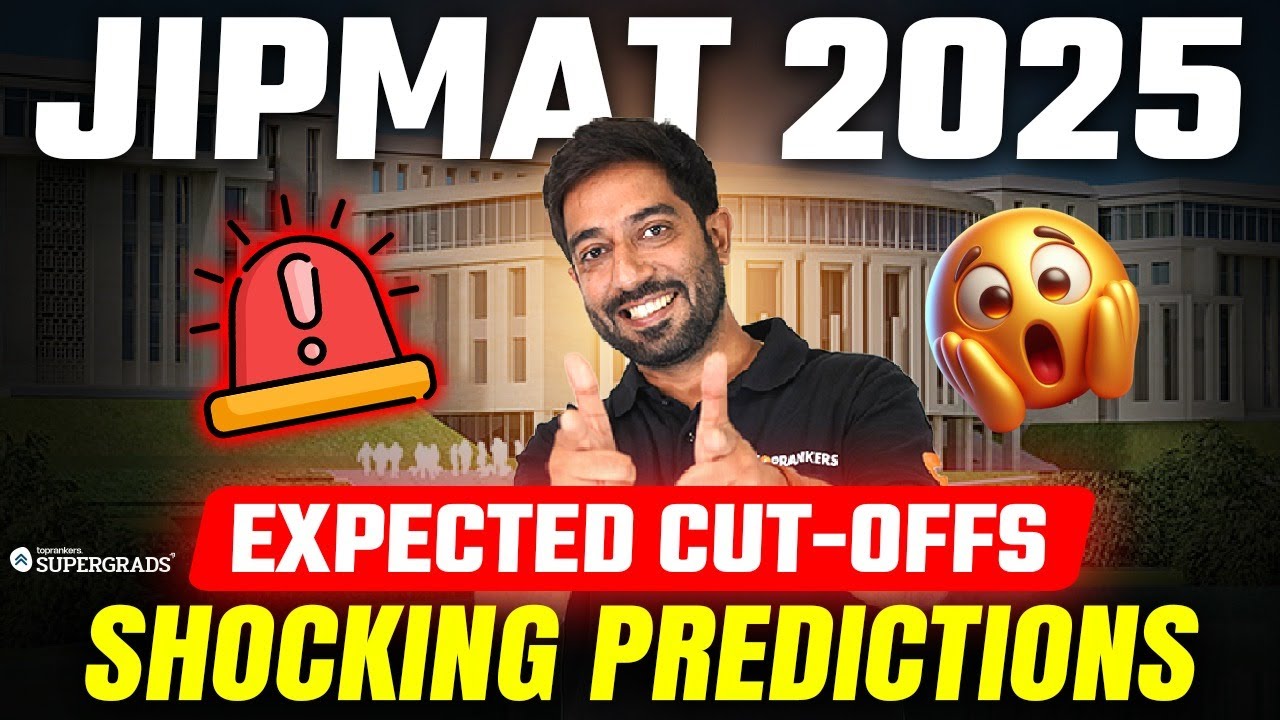 JIPMAT 2025 Expected Cut-Offs for Top Colleges 🏫| Detailed Analysis You Must Know 🔎