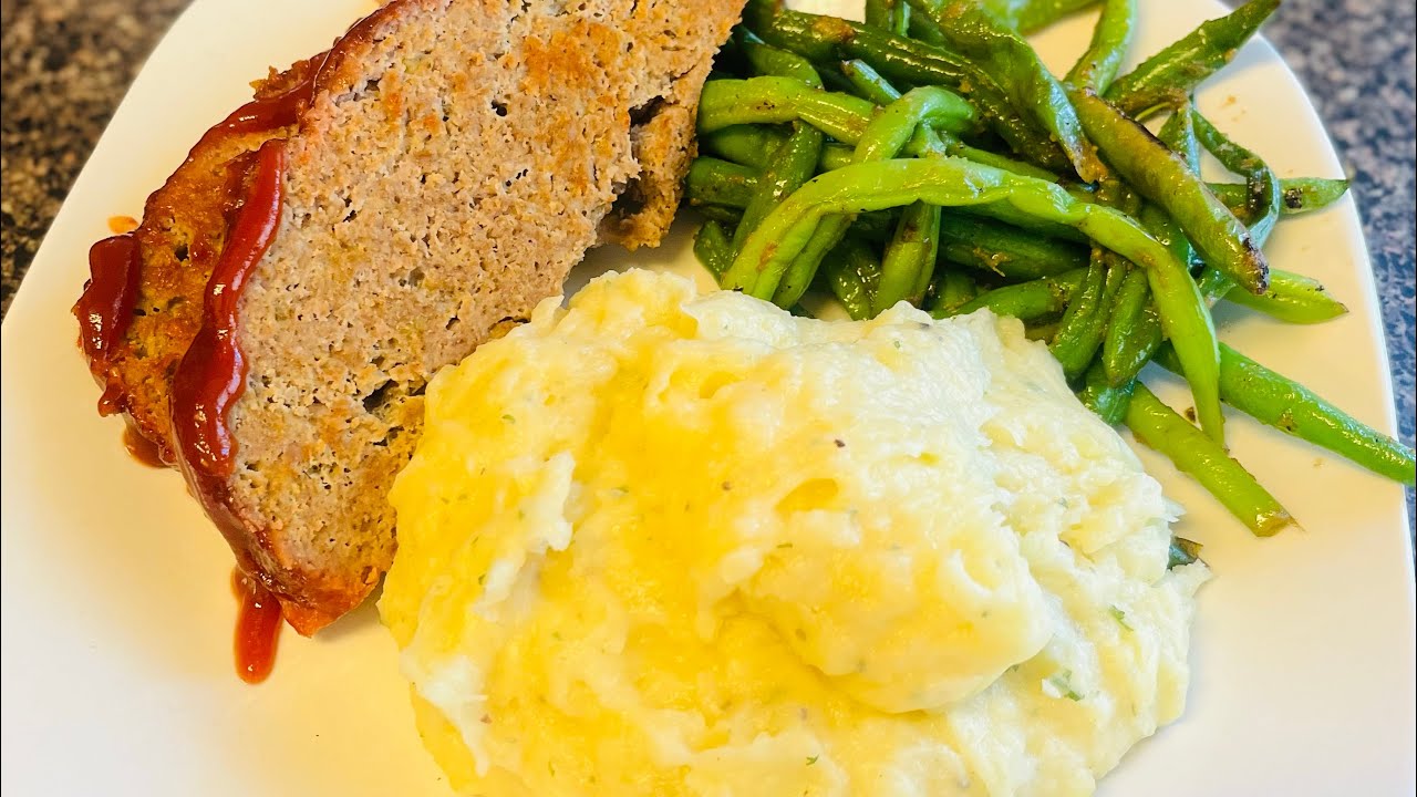 Bbq Turkey Meatloaf/Mother’s Day Dinner