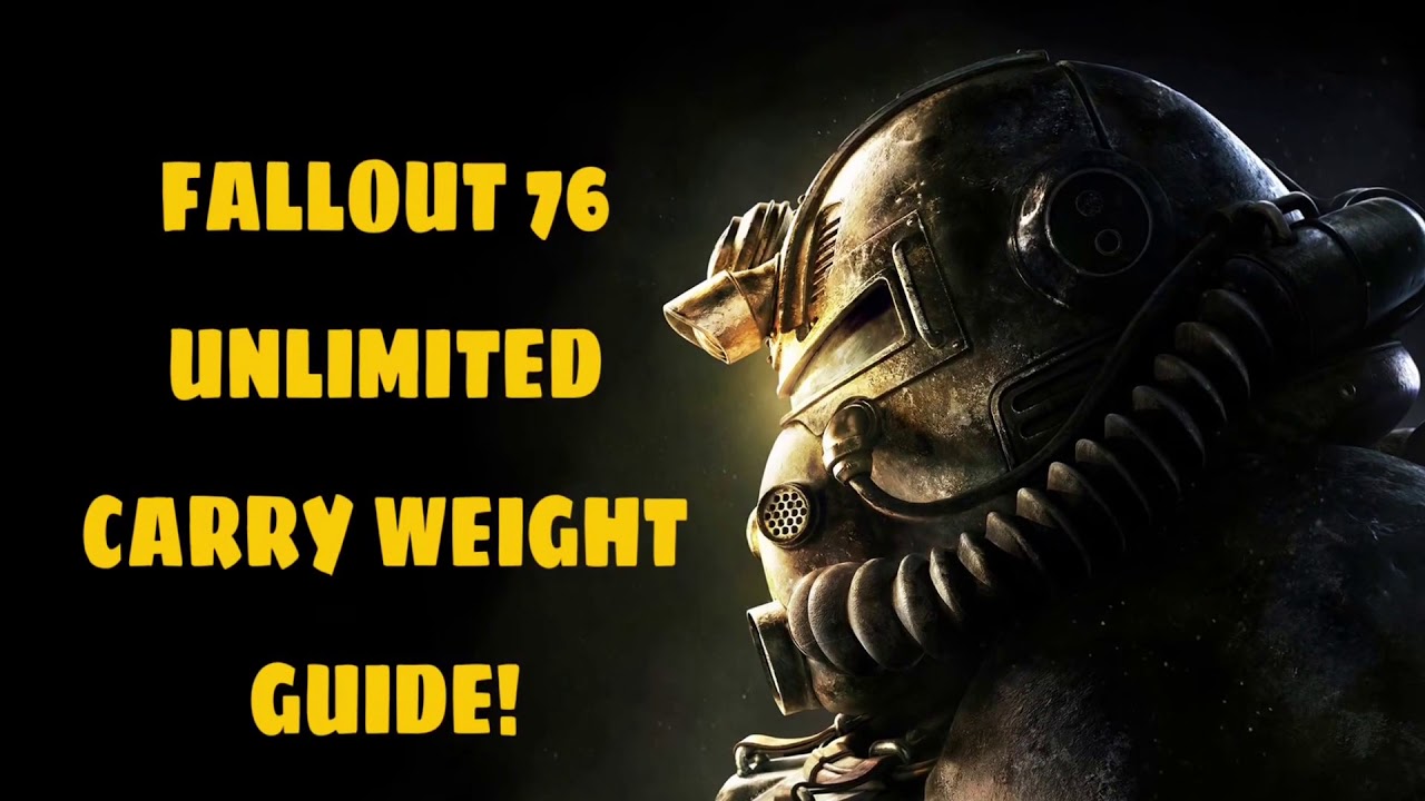 HOW TO GET UNLIMITED CARRY WEIGHT IN FALLOUT 76 IN UNDER 90 SECONDS! *GLITCH* *WORKING*