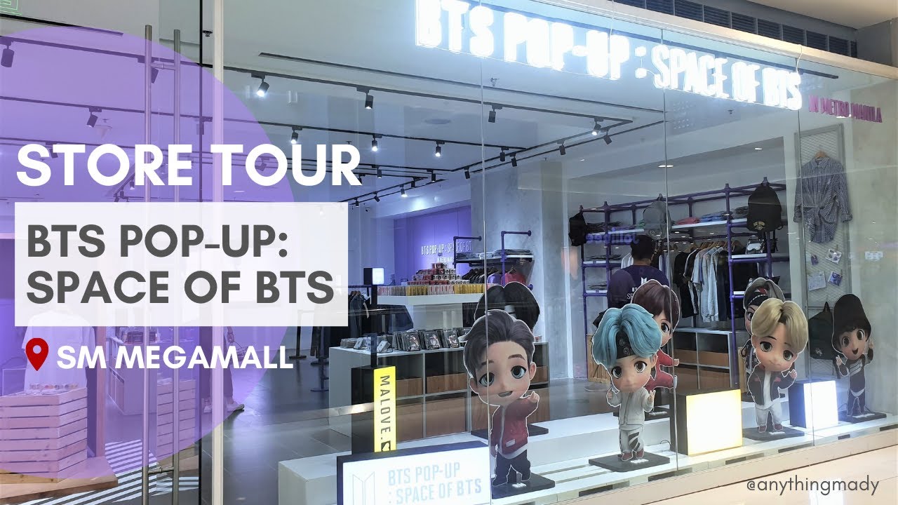BTS Pop Up Store Tour: Space of BTS in SM Megamall