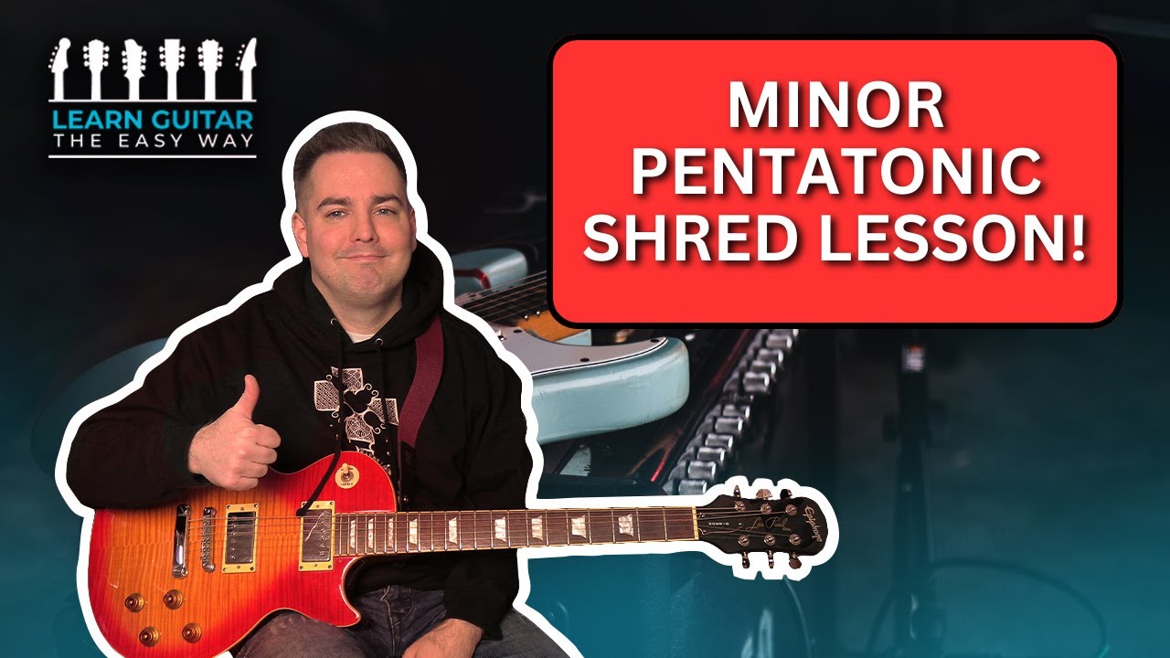 Play FAST with this Minor Pentatonic Shred Run