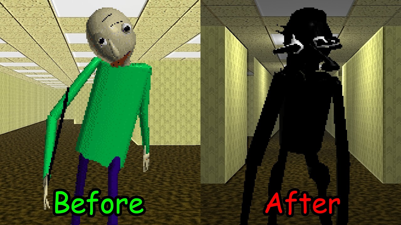 Baldi STILL LIFE продолжает мутировать... | Мод для Baldi's Basics