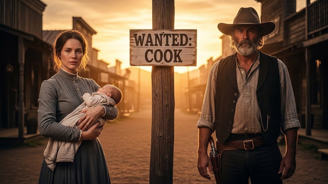 A Cowboy Widower Needed a Cook — UNTIL a Single Mother Arrived at His Ranch