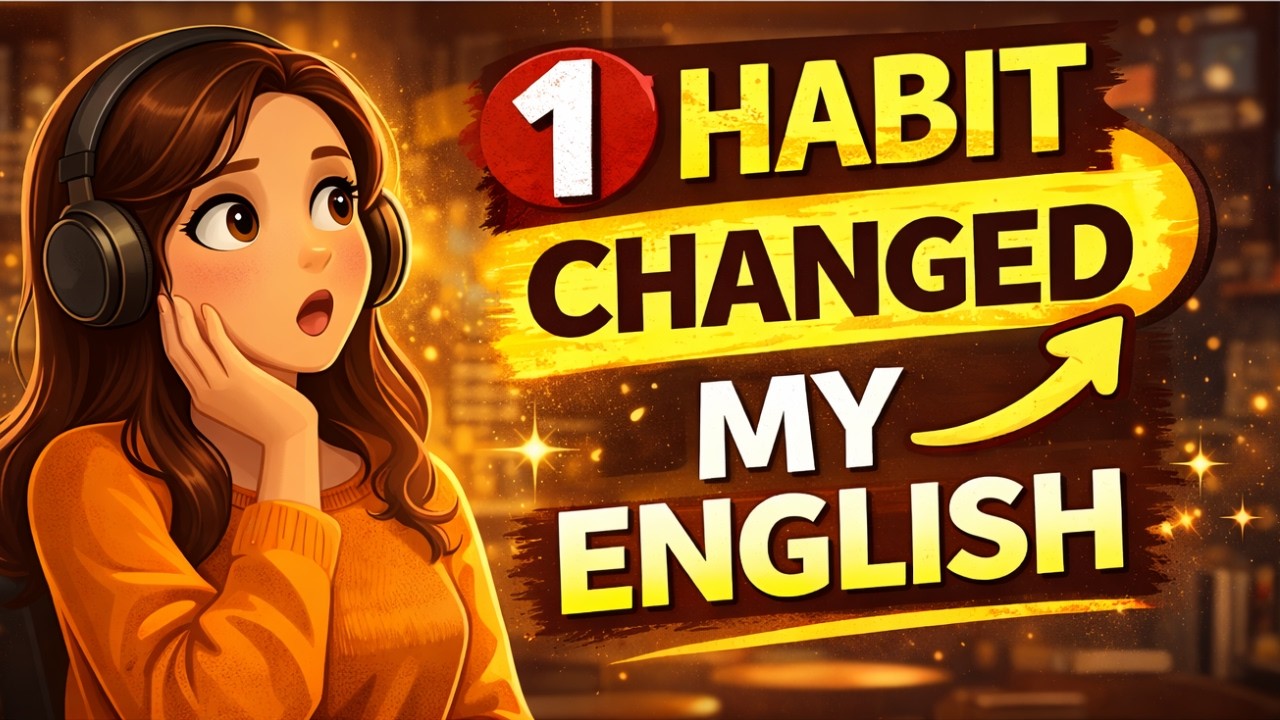 The #1 LIFE CHANGE You Can Make TODAY for a Better Tomorrow  | Learn English. Connect with World