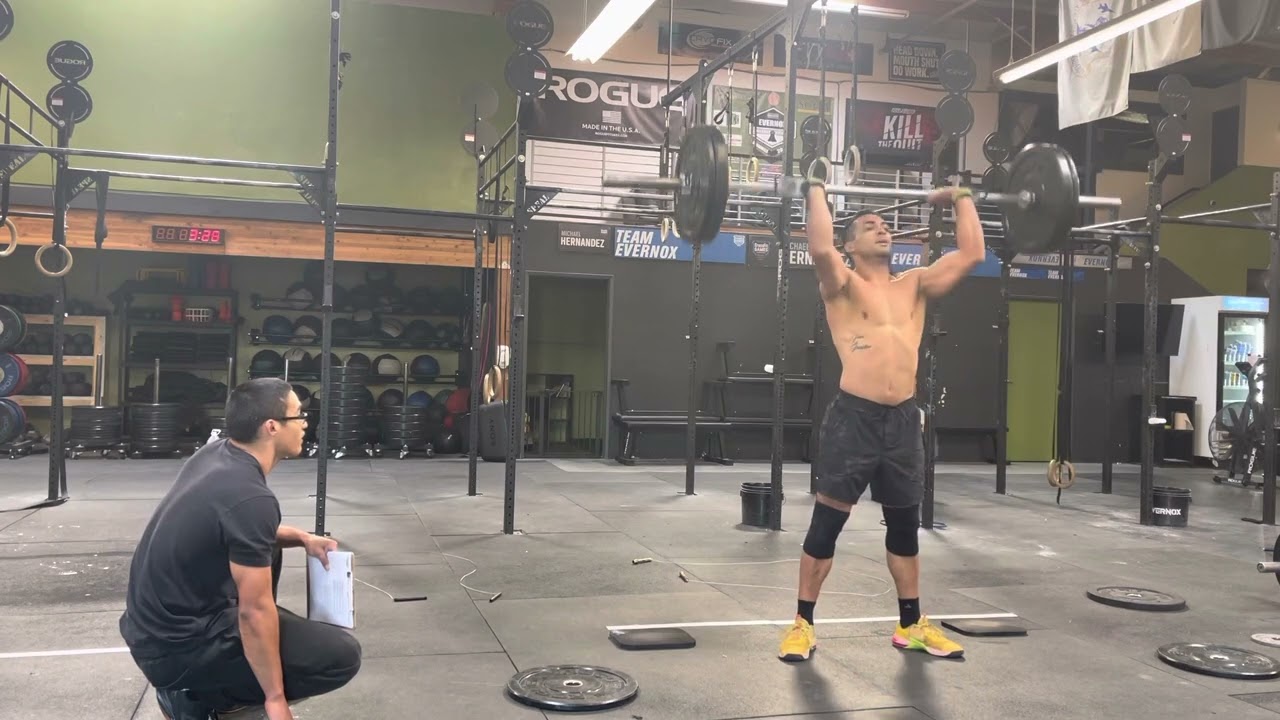 crossfit open 22.3 and 25.2, 6:54