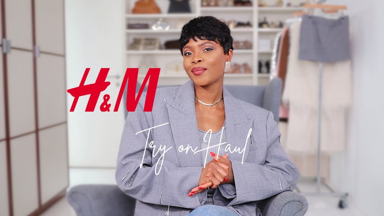 WINTER H&M TRY ON HAUL | New In h&m Holiday Outfits | ama loves beauty