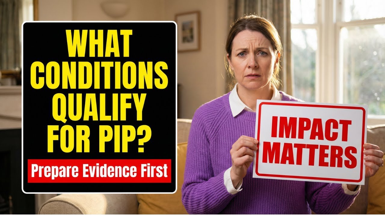 The PIP Conditions Checklist - Do You Qualify?