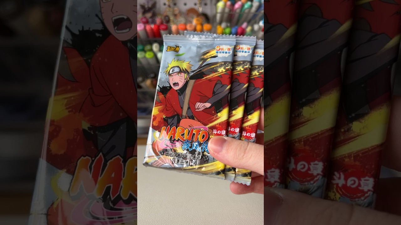 Naruto Kayou Card Unboxing ##blindbag #anime #naruto #kayoucard