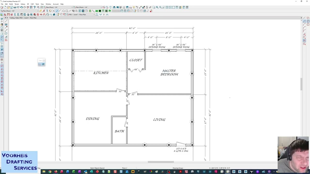 Chief Architect X17 - Angle Snaps / Angle Guides