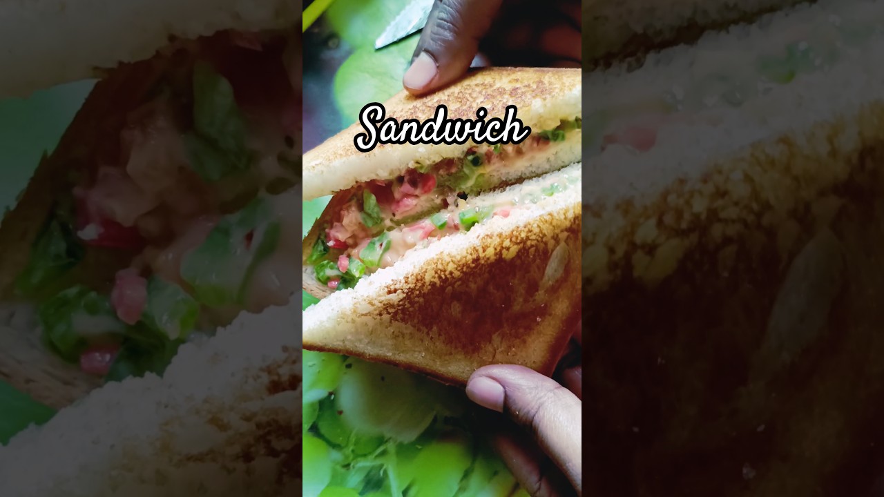 Creamy Mayonnaise Sandwich | Quick & Tasty Snack in 5 Minutes! 