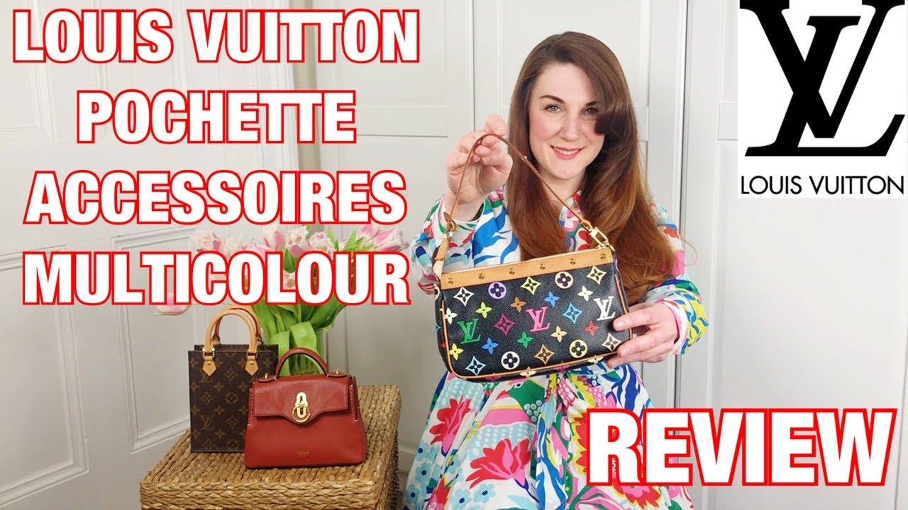 LOUIS VUITTON Pochette Accessoires Multicolour: Review, What Fits and Mod Shots