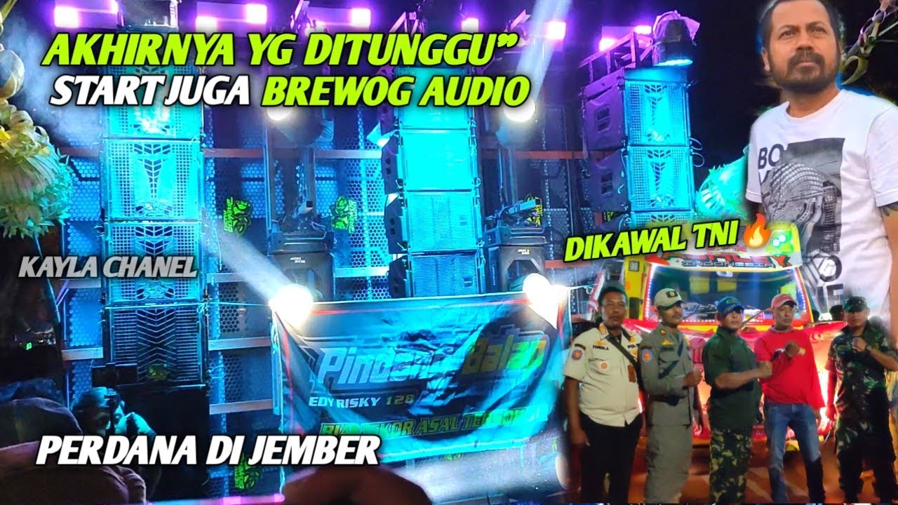 DIKAWAL TNI BREWOG AUDIO AKHIRNYA  START JUGA PERDANA KARNAVAL GUMUKMAS JEMBER
