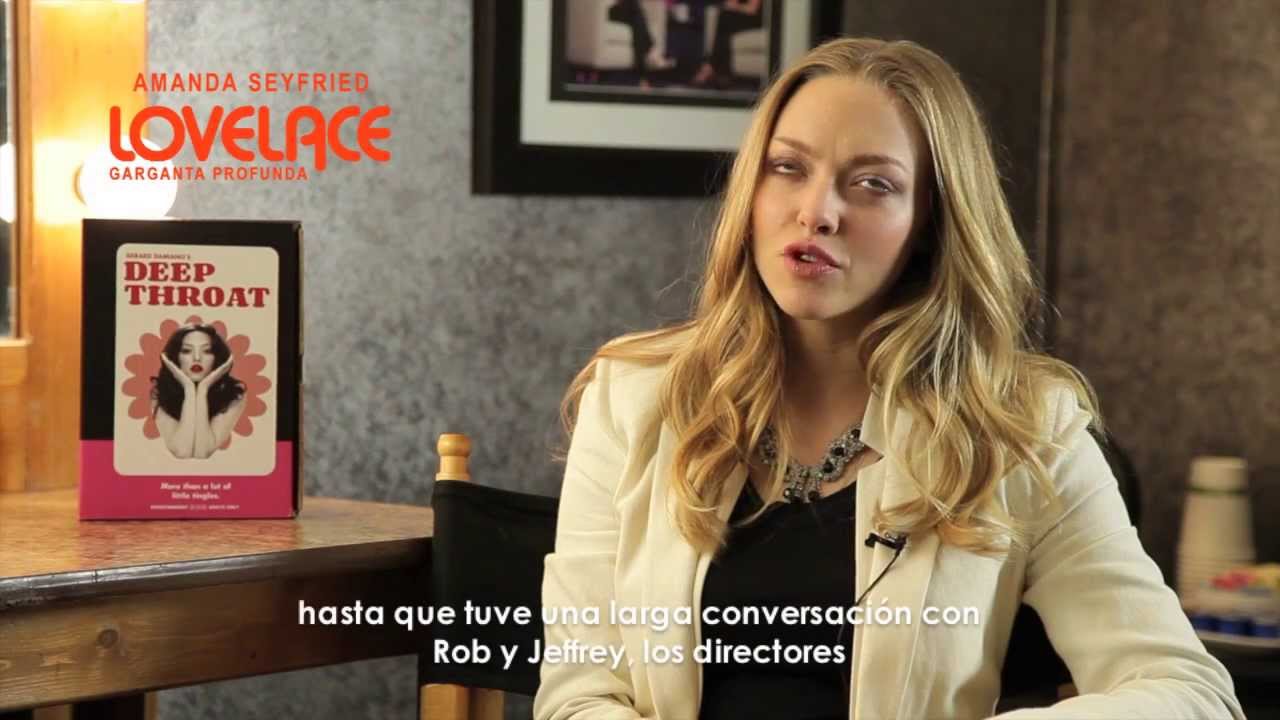Entrevista exclusiva a AMANDA SEYFRIED de la película LOVELACE - GARGANTA PROFUNDA