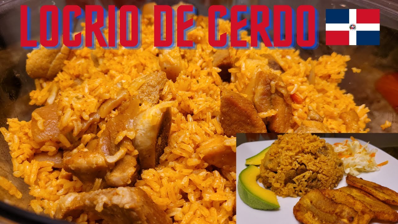 LOCRIO de CERDO Dominicano 🇩🇴 fácil y delicioso