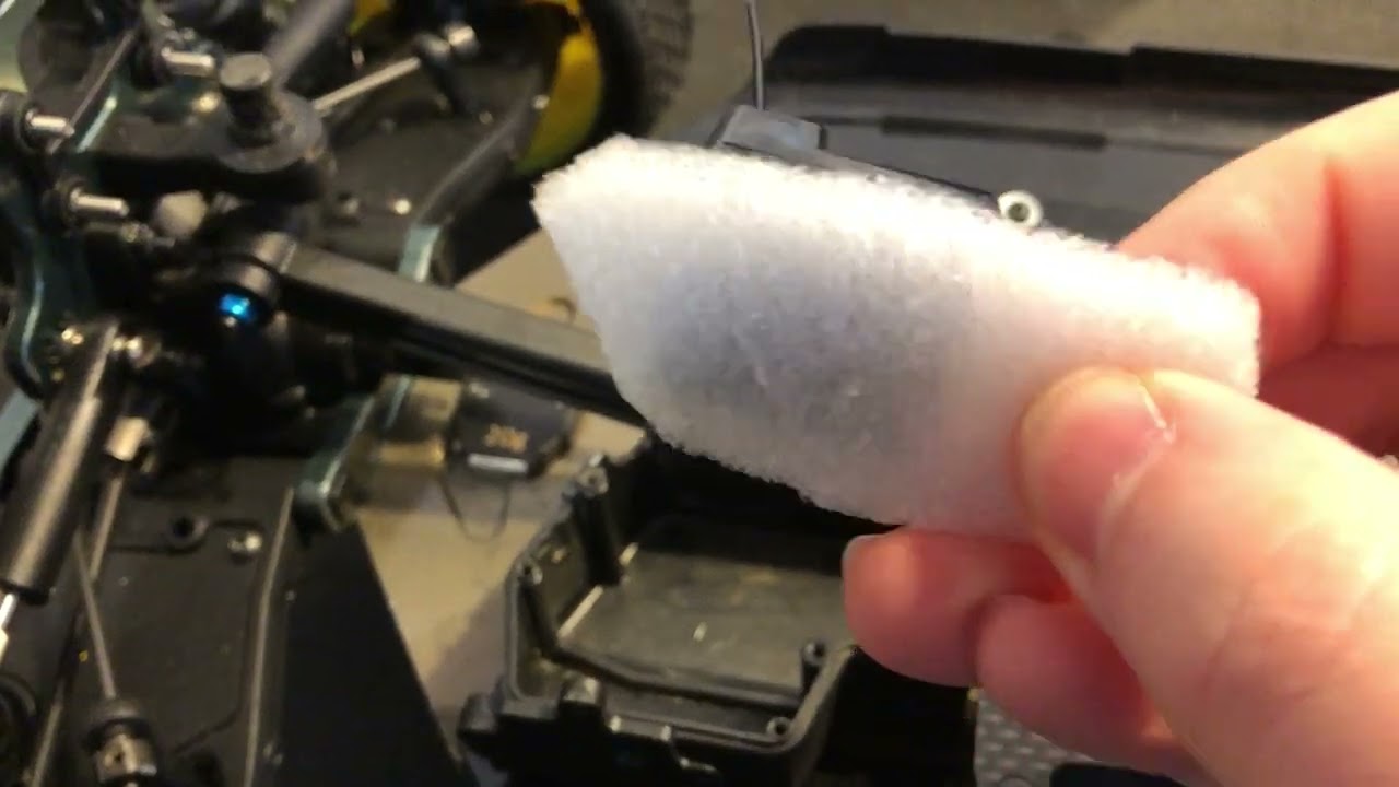 Sanwa Receiver installation in nitro buggy 