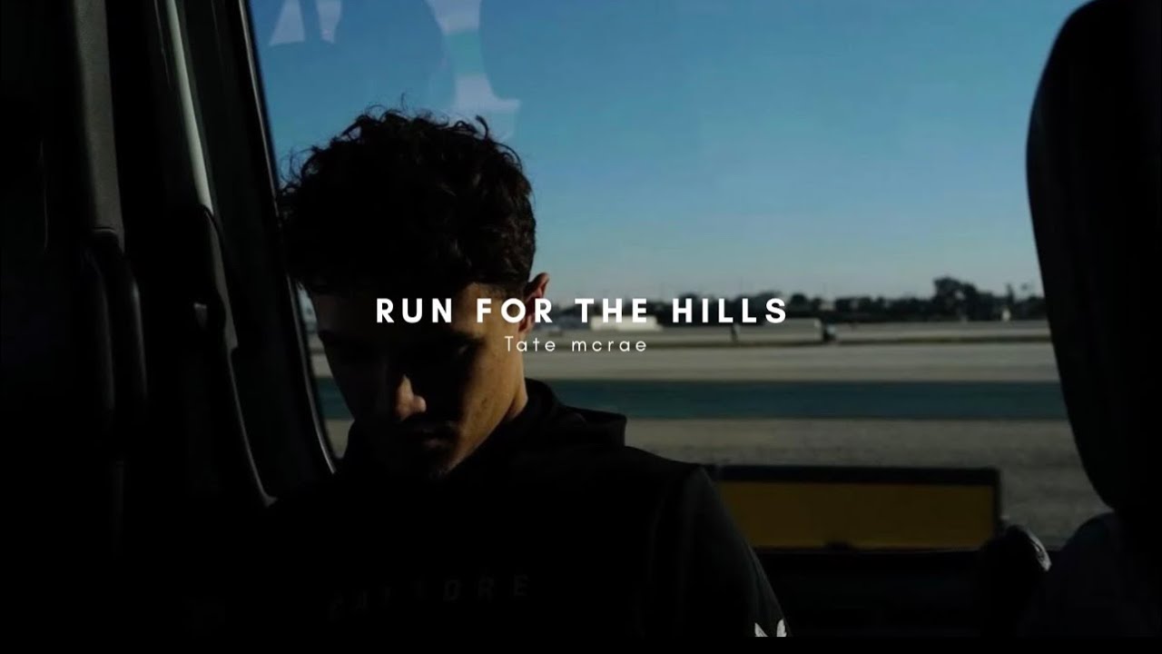 run for the hills- Tate McRae [overlapped + slowed down]