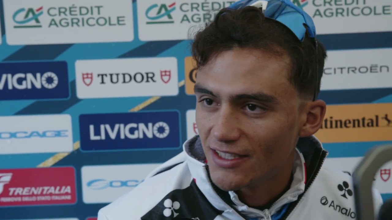 Isaac del Toro - Entrevista en la llegada - Etapa 2 - Tirreno-Adriatico 2026