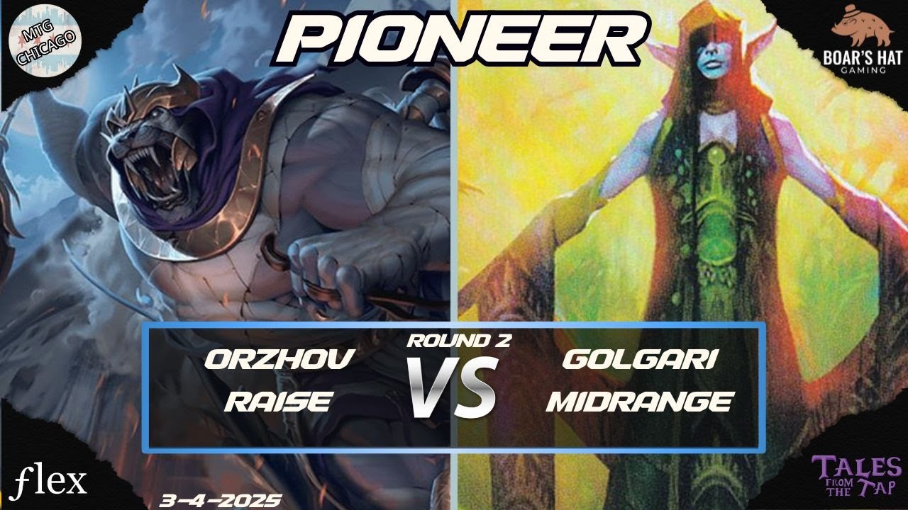 Orzhov Raise VS Golgari Midrange [MTG Pioneer Round 2]