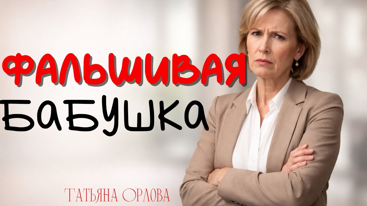ФАЛЬШИВАЯ БАБУШКА. Аудиорассказ. Татьяна Орлова 