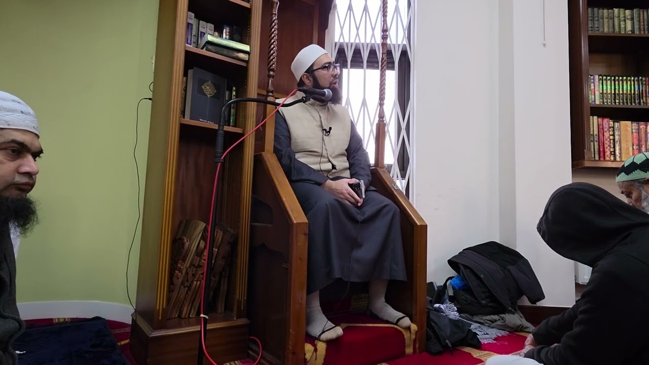Mufti Yasir Nadeem al Wajidi Croydon Masjid London 16th Jan 2026