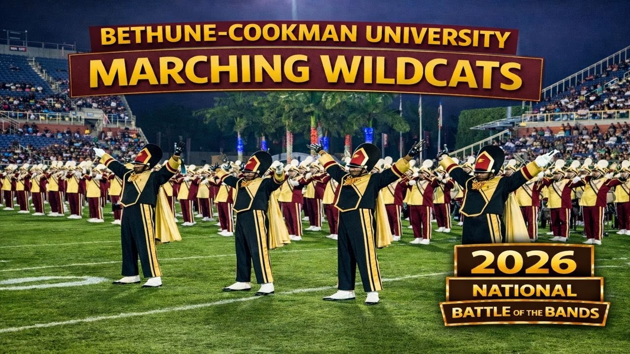 Bethune-Cookman Marching Wildcats &mdash; Full Field Performance | 2026 National Battle of the Bands