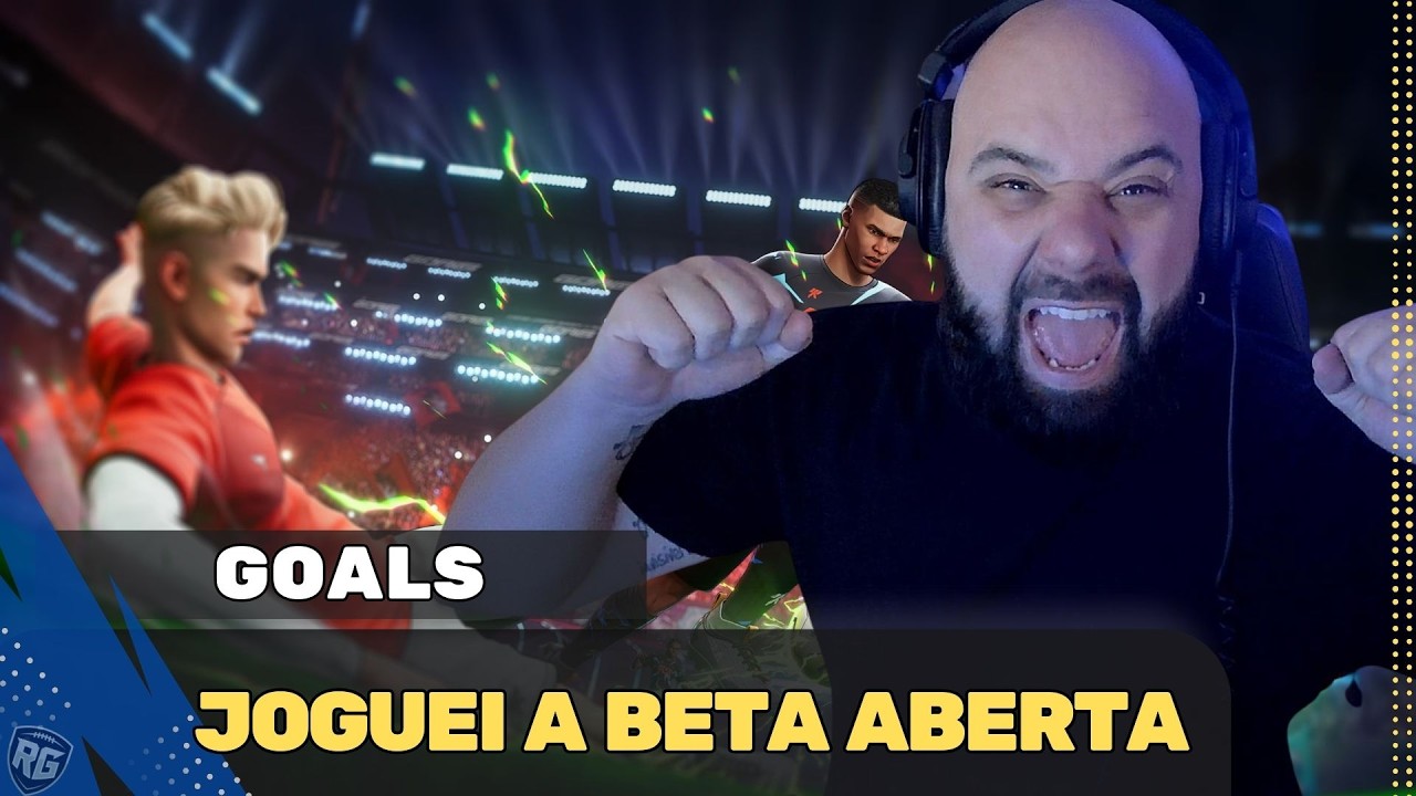 GOALS ESTÁ EM BETA ABERTO E EU JOGUEI!!!