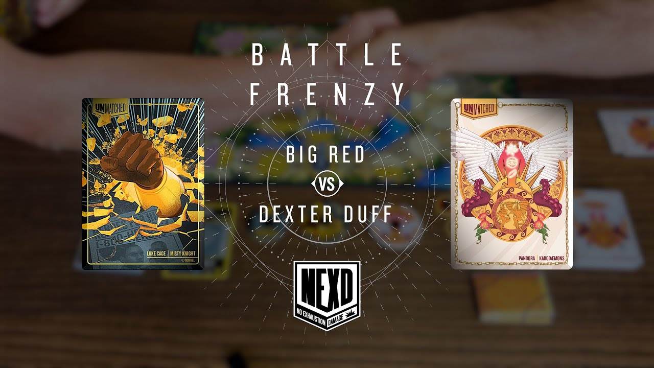 Luke Cage VS Pandora (Big Red vs Dexter Duff) | Unmatched