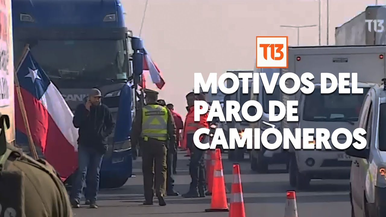 Camioneros explican el por qué del paro indefinido: Piden estado de excepción