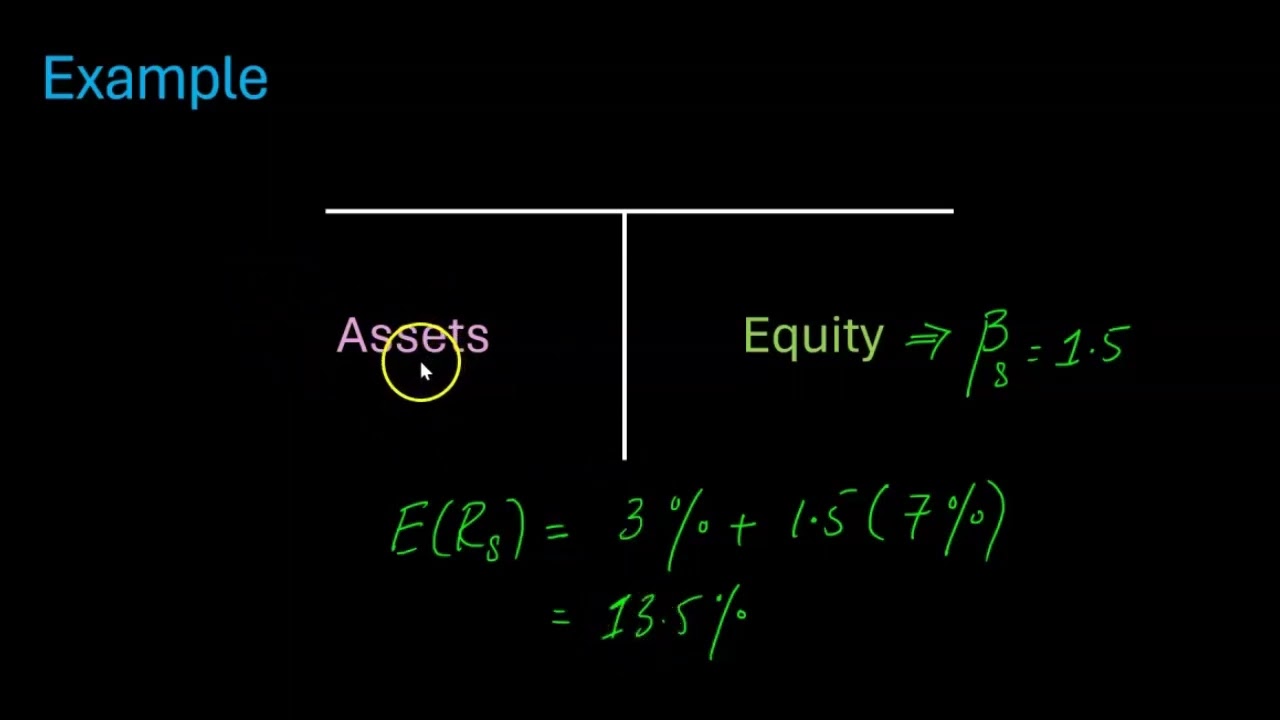 Estimating Cosf of Equity and Cost of Capital: An Example of A 100% Equity-Financed Firm