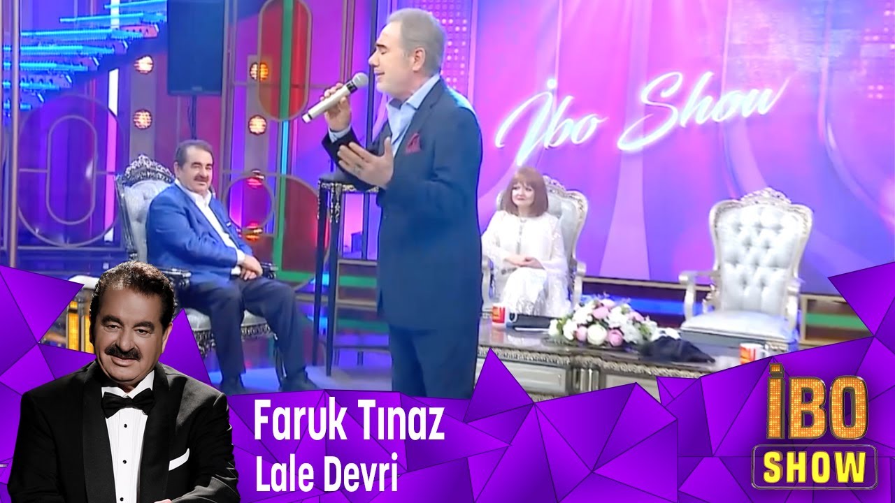 Faruk Tınaz, dillerden düşmeyen  ''Lale Devri'' isimli şarkıyı seslendiriyor.