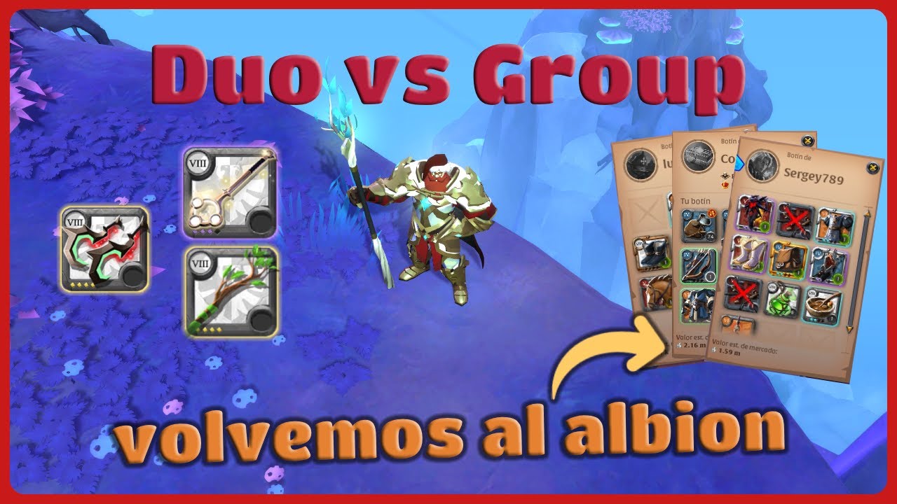 Duo vs Group | concedemuertes + gran baston natural | caminos avalonianos  