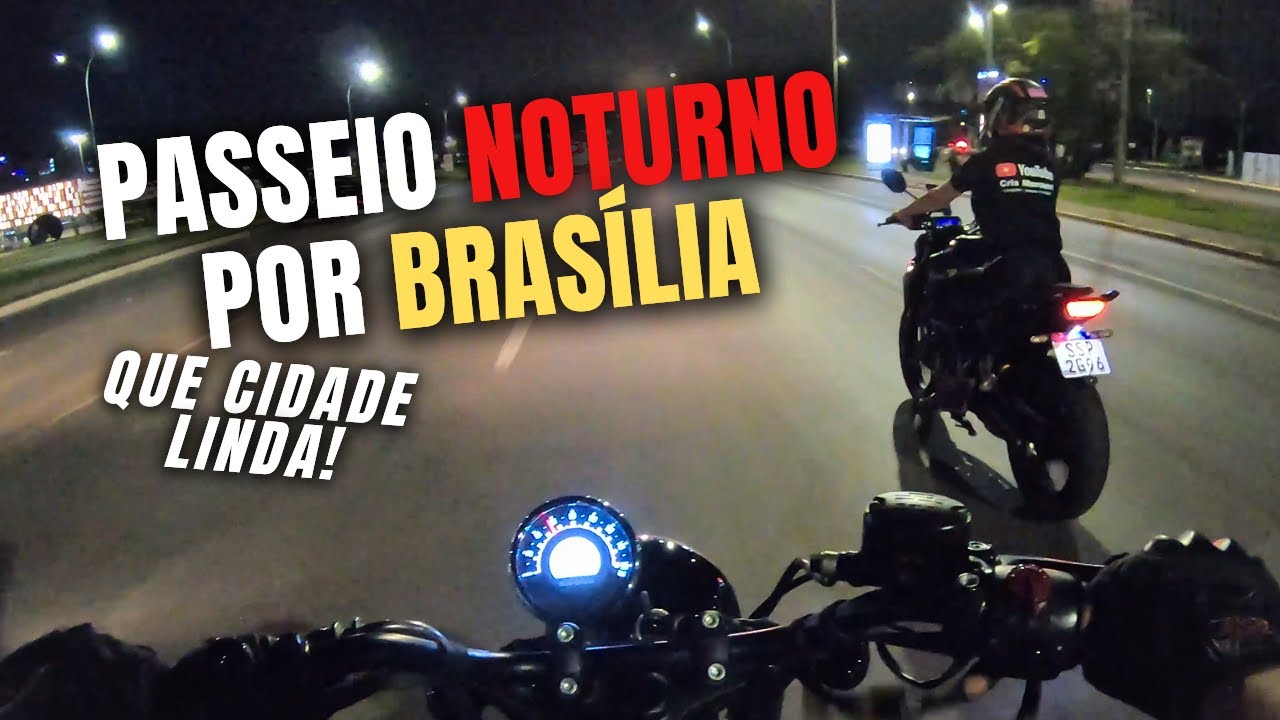MOTOVLOG NOTURNO EM BRASÍLIA DF