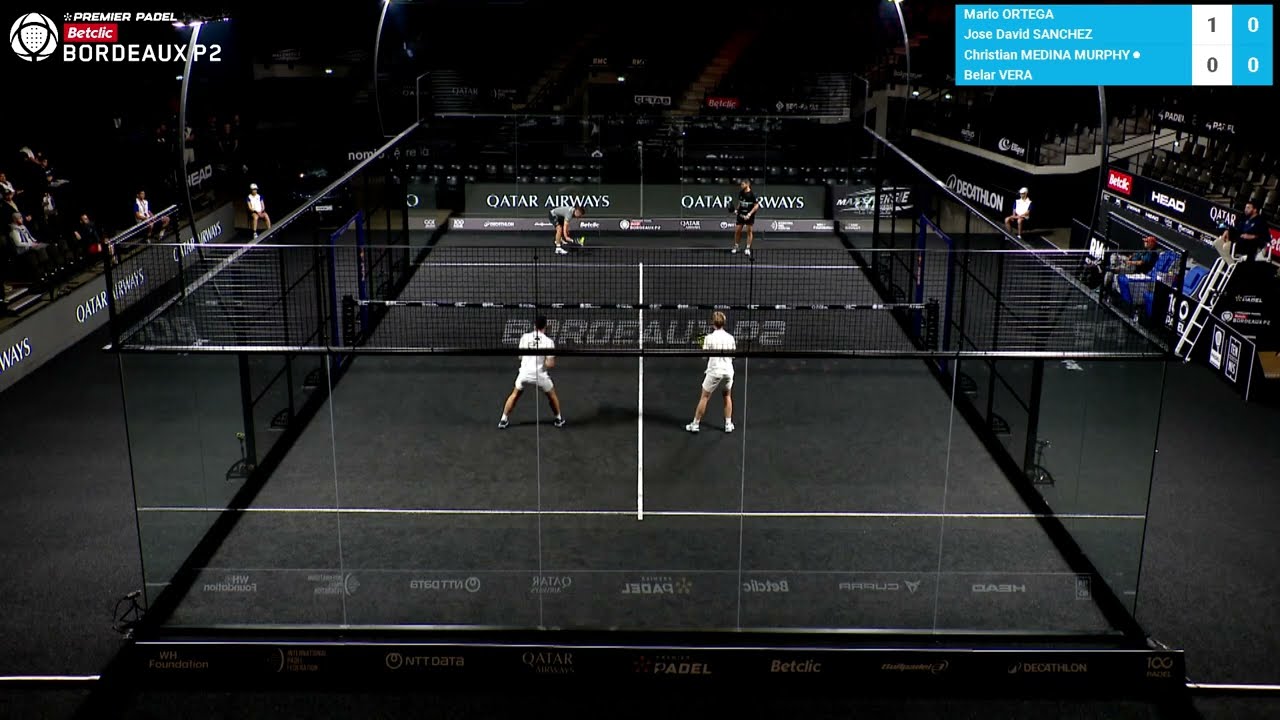 Bordeaux Premier Padel - Q1 - Mario Ortega / Joseda Sanchez vs Christian Medina Murphy / Belar Vera