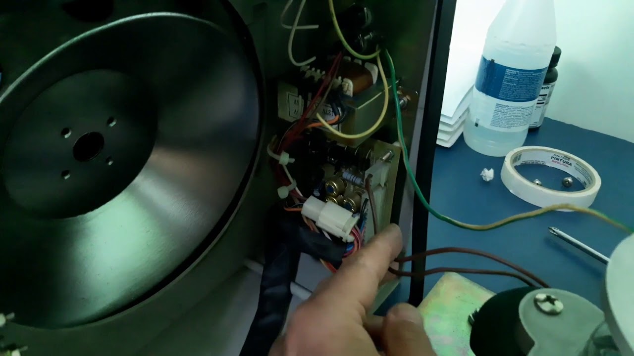 MANUTENÇÃO CENTRÍFUGA CENTRIBIO - ADAPTAÇÃO ESCOVAS